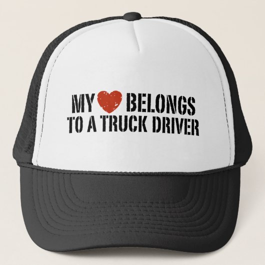 Truckermeisje Trucker Pet (Voorkant)