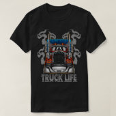 Truckerontwerp voor Trucker T-shirt (Design voorkant)