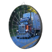 Truckers, Big Rig Cargo Truck Art Dartbord (Voorkant Rechts)