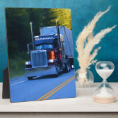 Truckers, Big Rig Cargo Truck Art Fotoplaat (Zijkant)