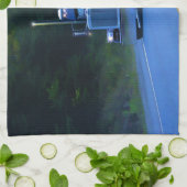 Truckers, Big Rig Cargo Truck Art Theedoek (Gevouwen)