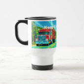 Truckers Big Rig Logging Truck Coffee Mok (Links)