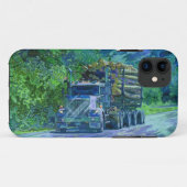 Truckers Big Rig Logging Truck iPhone 5 Hoesje (Achterkant (horizontaal))