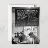 Trucker's Cafe, 1940 Briefkaart (Voorkant / Achterkant)