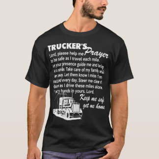 Truckers Gebed Truck Driver cadeau voor mannen en  T-shirt