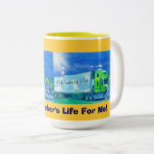 TRUCKERS GROTE RIG TRUCK STOP KOFFIE MOKKEN (Voorkant rechts)