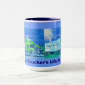 TRUCKERS GROTE RIG TRUCK STOP KOFFIE MOKKEN (Midden)
