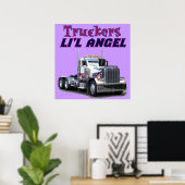 Truckers L'il Angel Poster (Thuiskantoor)