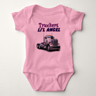 Truckers L'il Angel Romper