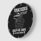 Trucker's Prayer: Houd me veilig Grote Klok (Hoek)