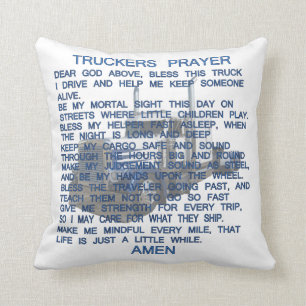 Truckers Prayer Kussen