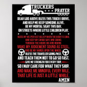 Truckers Prayer Poster (Voorkant)