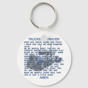Truckers Prayer Sleutelhanger