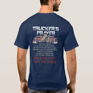 Trucker's Prayer Vaderdag - Semi Truck Driver T-shirt