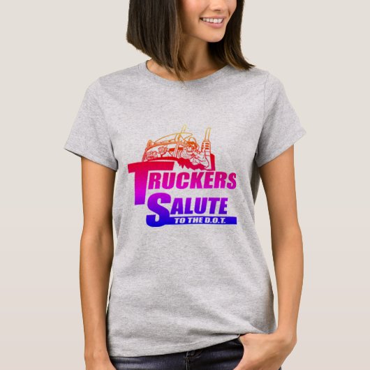 Truckers Salute T-shirt (Voorkant)