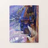 Truckers Tanker Truck Zwaar transport cadeau Legpuzzel (Verticaal)