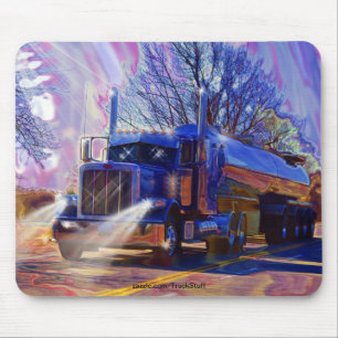 Truckers Tanker Truck Zwaar transport cadeau Muismat