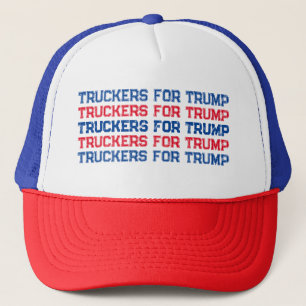 Truckers voor Trump Patriottisch Rood Wit Blauw Trucker Pet