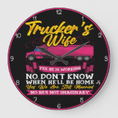 Trucker's vrouw: Ja, hij werkt Grote Klok (Voorkant)