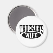 Trucker's vrouw magneet (Voorkant / Achterkant)