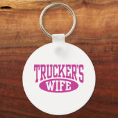 Trucker's vrouw sleutelhanger (Voorkant)