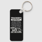 Truckersgebed Sleutelhanger (Achterkant)