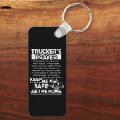 Truckersgebed Sleutelhanger (Achterkant)