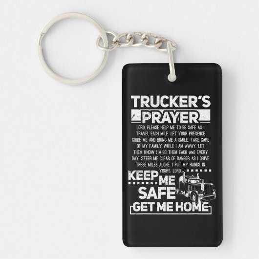 Truckersgebed Sleutelhanger (Voorkant)