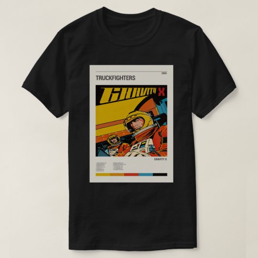 TRUCKFIGHTERS band GRAVITY X album Hoesje TRUCKFIG T-shirt (Design voorkant)