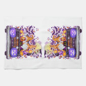 Truckin Halloween Gnomes Theedoek (Horizontaal)