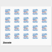 Truckin USA Ronde Sticker (Vel)
