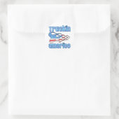 Truckin USA Ronde Sticker (Tas)