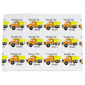 Truckin 'voor Jezus Kinderen grote Gift Bag Large Cadeautasje (Voorkant)