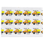 Truckin 'voor Jezus Kinderen grote Gift Bag Large Cadeautasje (Achterkant)