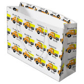 Truckin 'voor Jezus Kinderen grote Gift Bag Large Cadeautasje (Achterkant Gekanteld)