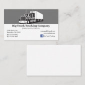 Trucking Company Visitekaartje (Voorkant / Achterkant)