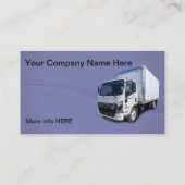 Trucking Delivery  Visitekaartje (Achterkant)