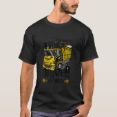 Trucking Een legendarische vrachtwagenchauffeur Ge T-shirt (Voorkant)