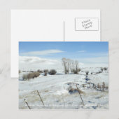 Trucking Interstate 80 Rawlins Wyoming USA Briefkaart (Voorkant / Achterkant)