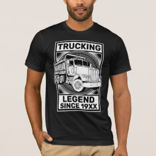 Trucking Legend Dump Truck aanpassen T-shirt