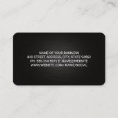 Trucking Shipping Corporate Global Logo Visitekaartje (Achterkant)