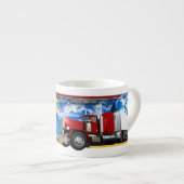 Trucking Traffic 6oz Espresso Mok (Voorkant rechts)