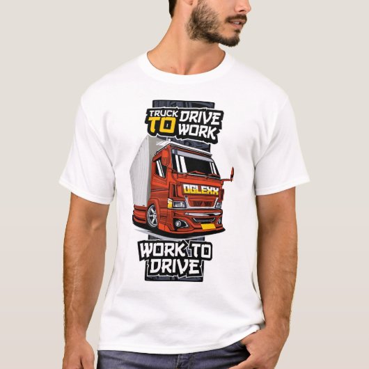 Trucking Tshirt ontwerp (Voorkant)
