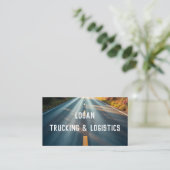 trucklogistiek visitekaartje (Staand voorkant)