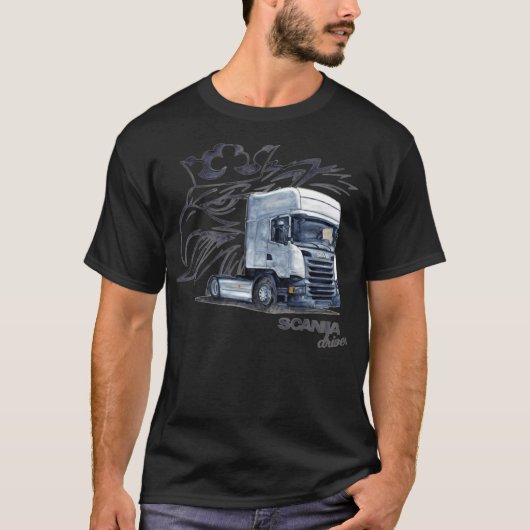 Trucks colorful cool  t-shirt (Voorkant)