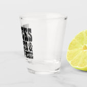 Trucks Cowboys Country Music Shot Glas (Rechts)
