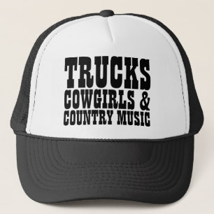 Trucks Cowgirl Country Music Trucker Pet