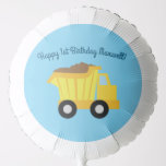 Trucks Cute Boy Kids Birthday Party Theme Ballon<br><div class="desc">Houdt je kleine van vrachtwagens en auto's? Viel hun allereerste verjaardag met dit schattige collectie van de constructiedrukthebber. Ideaal voor een kind van de eerste verjaardag dat van vroom vrooms houdt,  en alles met wieltjes! Speciaal geweldig voor jongens!</div>