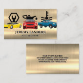 Trucks Exotica en Sportwagens | Automatische servi Visitekaartje (Voorkant / Achterkant)