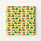 Trucks Jongens Cute Kids Notitieboek (Achterkant)